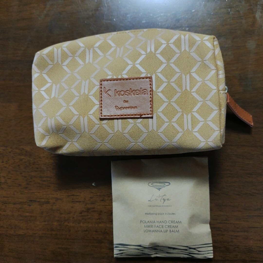 カンタス航空オーストラリアビジネスクラスアメニティポーチ